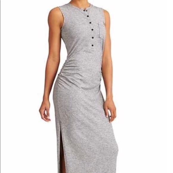 Athleta Dresses & Skirts - ATHLETA | Henley Stripe Maxi Dress